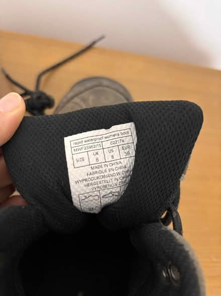 Photo of free Walking boots size 6 (Braybrooke Road, Hastings TN34) #4