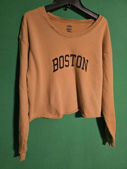 Photo of free Boston Cropped Sweatshirt - L (West 7th) #1