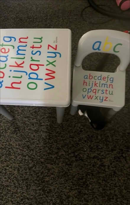 Photo of free Table and chair (Wythenshawe M23) #3