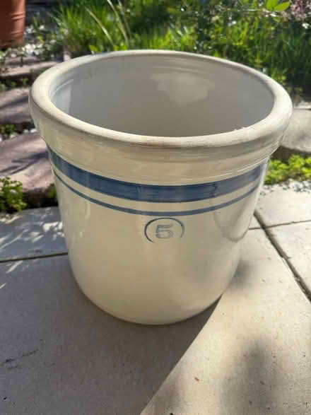 Photo of free Large ceramic pot (Rancho Rinconada, Cupertino) #1