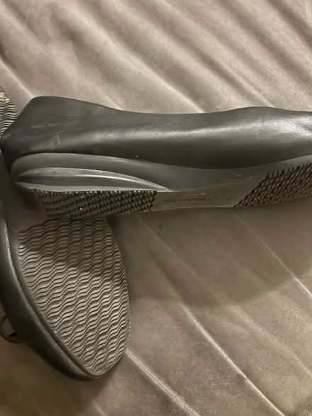 Photo of free Black slip on shoes UK size 4 (Knaresborough HG5) #3