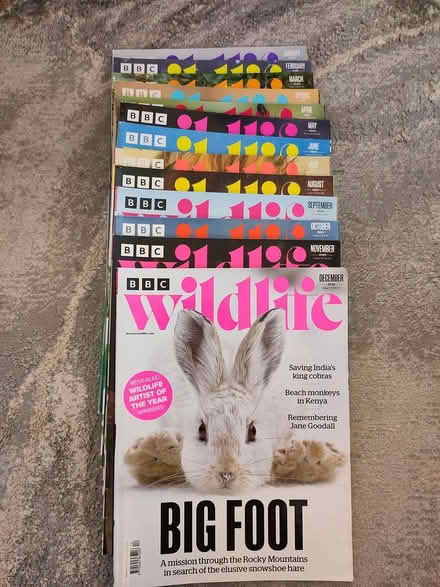 Photo of free 2025 BBC Wildlife Magazines (Stevenage, Old Town SG1) #1