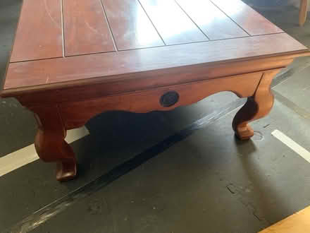 Photo of free Mahogany coffee table (Kilcreggan G84) #1