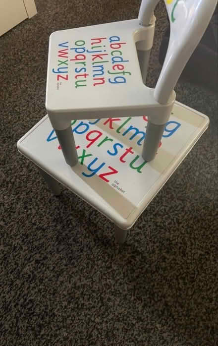 Photo of free Table and chair (Wythenshawe M23) #2
