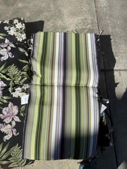 Photo of free Outdoor chair cushions (Rancho Rinconada, Cupertino) #3