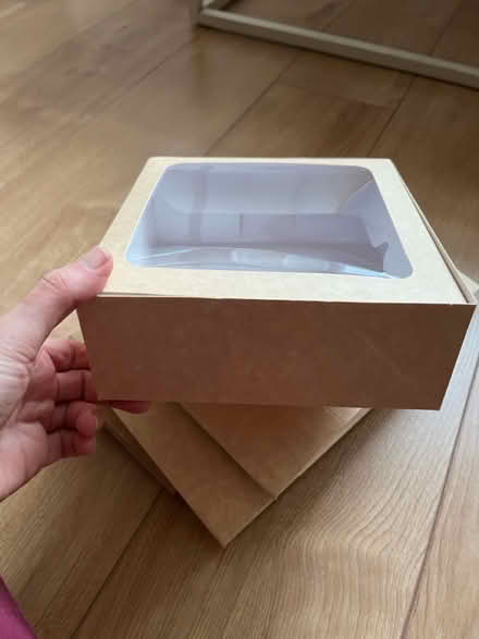 Photo of free 8 cake boxes flat pack unused (CT11) #1