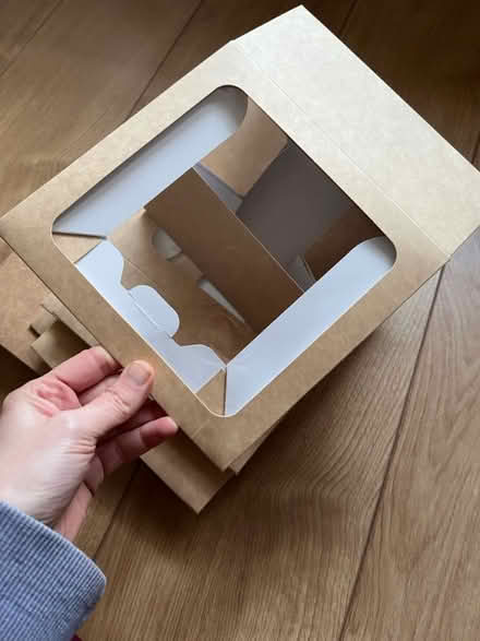 Photo of free 8 cake boxes flat pack unused (CT11) #3