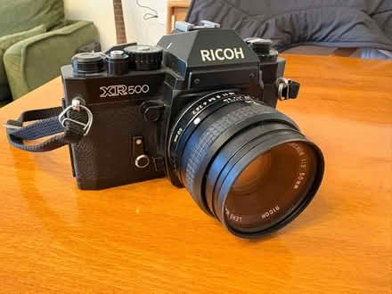 Photo of free Ricoh XR500 Film SLR Camera with 50mm Lens (Benson OX10) #1