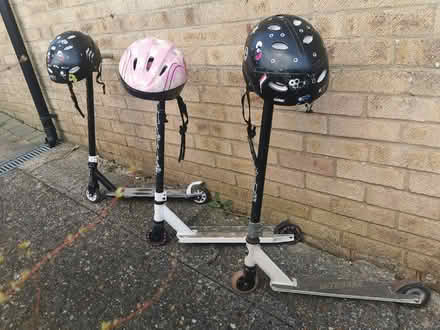 Photo of free 3 stunt scooters with helmets (Bachelor's Bump TN35) #2