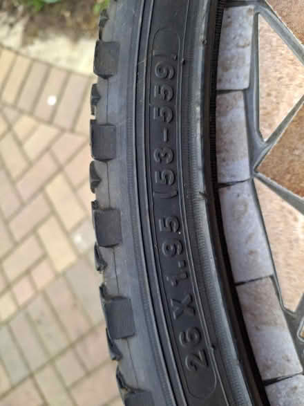 Photo of free 26" bike tyre (SN25 Abbey meads) #2