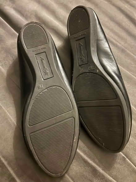 Photo of free Black slip on shoes UK size 5 (Knaresborough HG5) #2