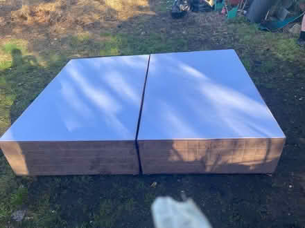 Photo of free Double bed and headboard (Golborne) #1