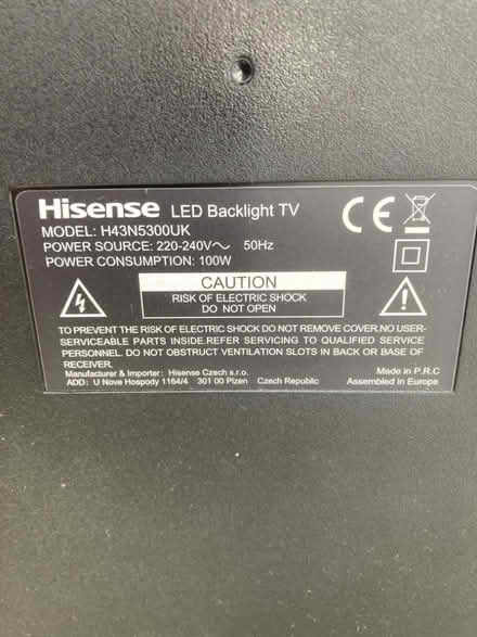 Photo of free Broken tv (Walderslade Bottom ME5) #3