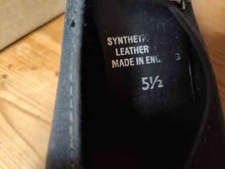 Photo of free Pair black ladies shoes 5 1/2 (Bedford) #3