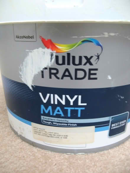 Photo of free 5 litres of pale green emulsion paint (Croham CR2) #2