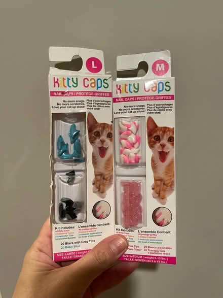 Photo of free Cat nail covers (Kirkland) #1