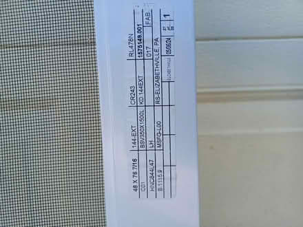 Photo of free Sliding Screen Door (King of Prussia) #3