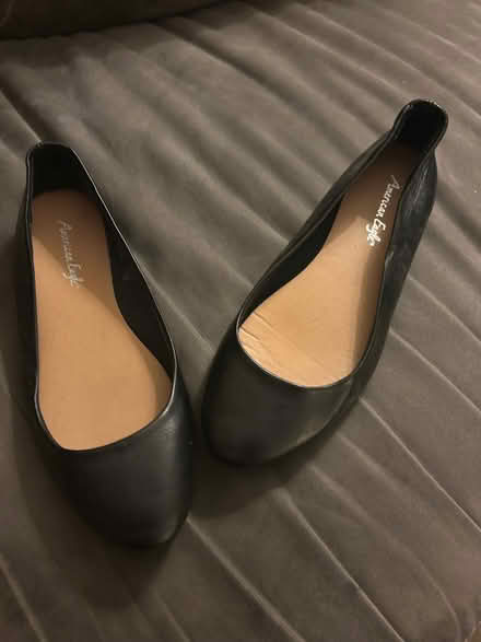 Photo of free Black slip on shoes UK size 5 (Knaresborough HG5) #1