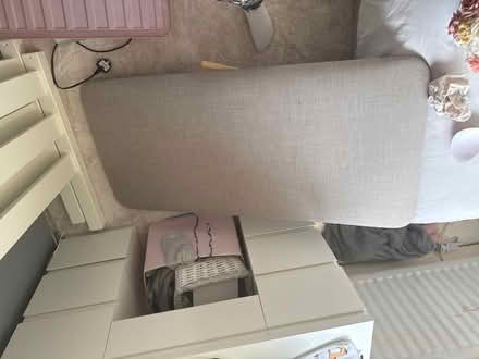 Photo of free Small double headvoard (Hadlow) #1