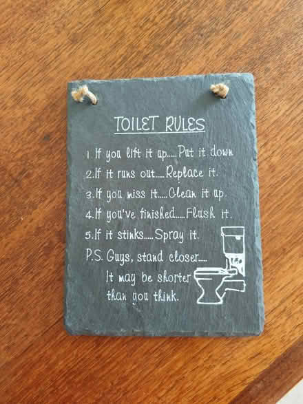 Photo of free Toilet sign (Tottenham Hale N17) #1