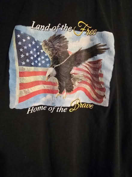 Photo of free 🇺🇸 America Black Tee (West 7th) #1