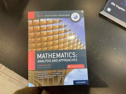 Photo of free IB Maths book (Hampstead, mw3) #1