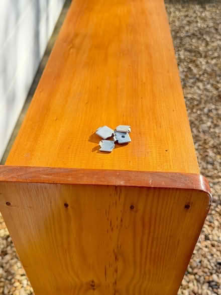 Photo of free Pine bookcase/shelf unit (East Marden) #4