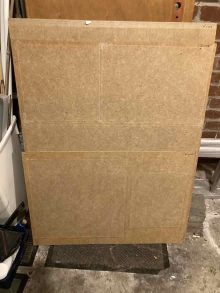 Photo of free Hardboard Pieces x 4 (S10 Crosspool) #1