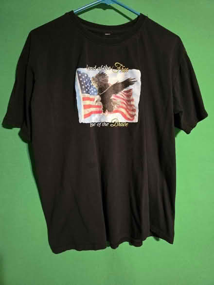 Photo of free 🇺🇸 America Black Tee (West 7th) #2