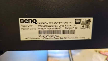 Photo of free 19" BENQ square PC monitor (Knightsfield AL8) #3