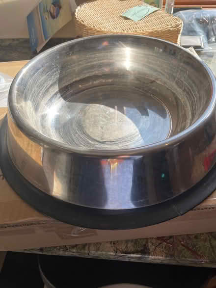 Photo of free Metal dog dish (DC side of Warrenton) #1