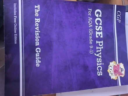 Photo of free GCSE revision guide physics (CT1) #1