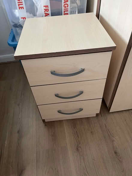 Photo of free 2x Wardrobes, 2x bedside cabinets, 1x mattresses (Woolwich SE18) #2