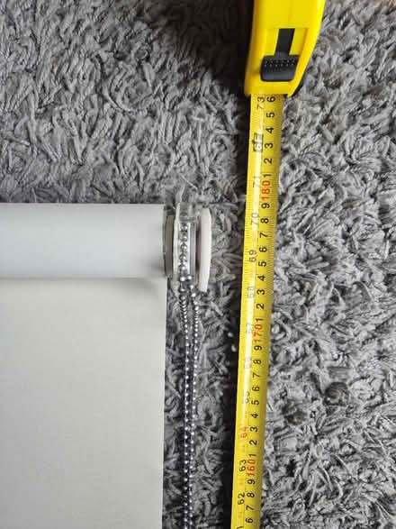 Photo of free No drill off-white window blind (Chiddingstone Causeway) #2