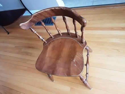 Photo of free Small chair, wood (Carlingwood) #1