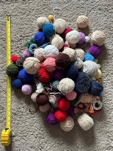 Photo of free Pile of yarn (Sanderstead) #1
