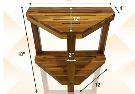 Photo of free Acacia Shower bench, unassembled (DC side of Warrenton) #2