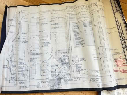 Photo of free Detailed blueprint drawings SR bank (20 Alvina Ave, San Rafael) #3