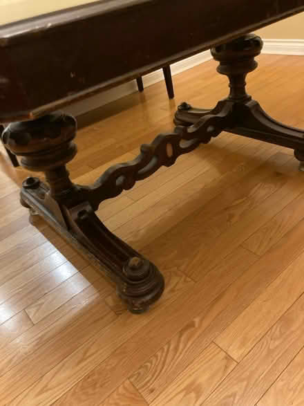 Photo of free Antique dining table (Beaches) #3