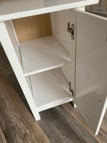 Photo of free Small white bedside table (CH65) #3