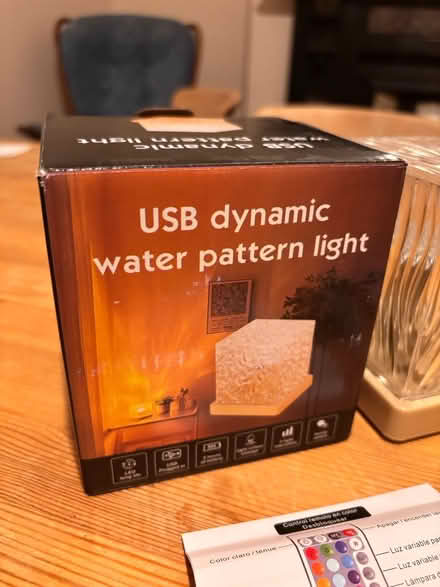 Photo of free USB dynamic water pattern light (Braybrooke Road, Hastings TN34) #2