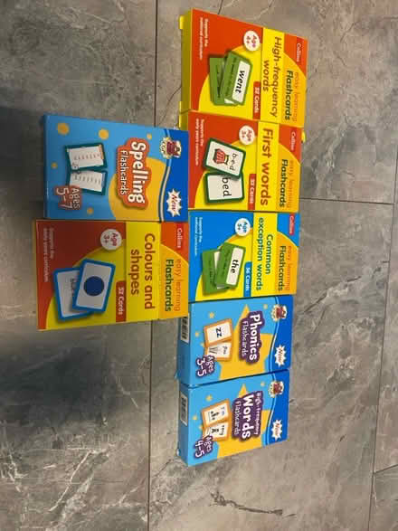 Photo of free Collins learning flash cards (Croxteth L11) #1