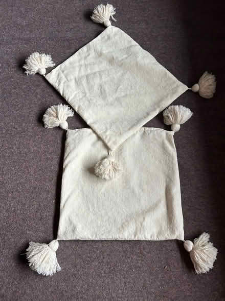 Photo of free Cream cushions covers (Funtley PO17) #1