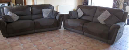 Photo of free Recliner sofas (Barcombe Mills) #1