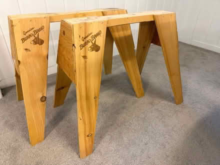 Photo of free Saw horses (2) (Silver Spring (off of E.Wayne)) #1