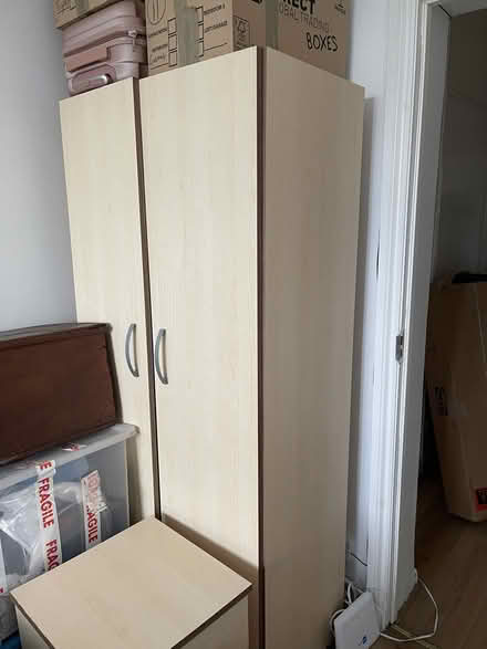 Photo of free 2x Wardrobes, 2x bedside cabinets, 1x mattresses (Woolwich SE18) #1