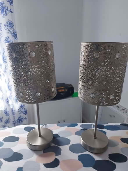 Photo of free 2 table lamps (Ince-in-Makerfield WN2) #1