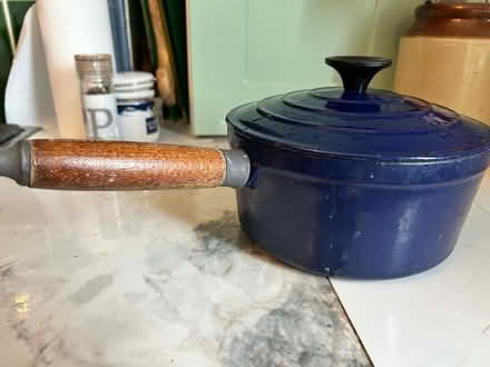 Photo of free Heavy cast iron pan (North fort st EH6) #1