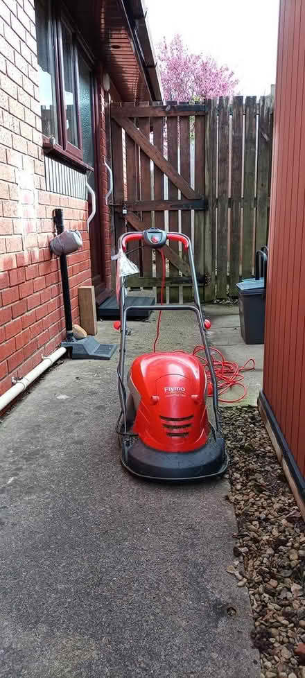 Photo of free Flymo electric lawnmower (Barry, CF62) #1