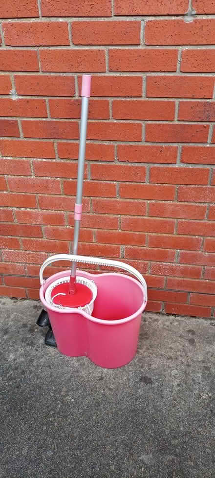 Photo of free Bucket with a mop (Barry, CF62) #1
